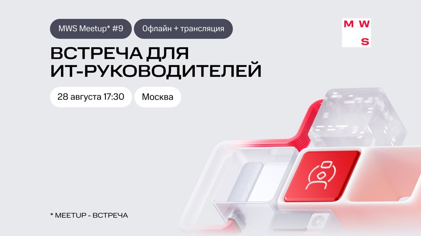 MWS Meetup #9 Встреча ИТ-руководителей